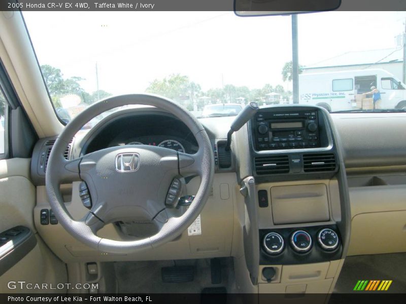 Taffeta White / Ivory 2005 Honda CR-V EX 4WD