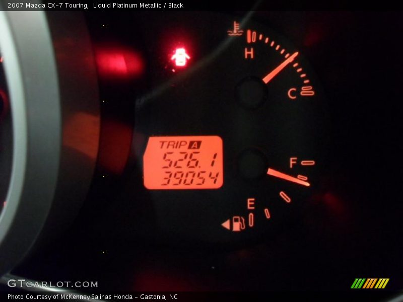 Liquid Platinum Metallic / Black 2007 Mazda CX-7 Touring