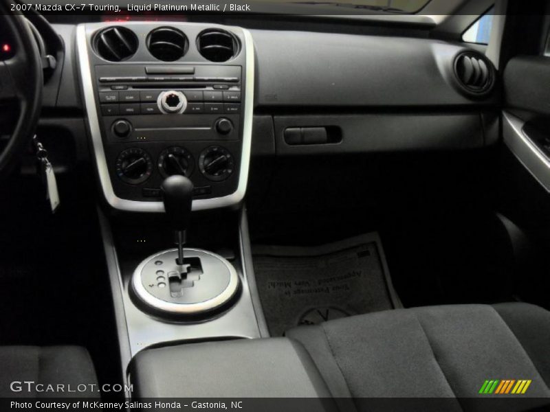 Liquid Platinum Metallic / Black 2007 Mazda CX-7 Touring