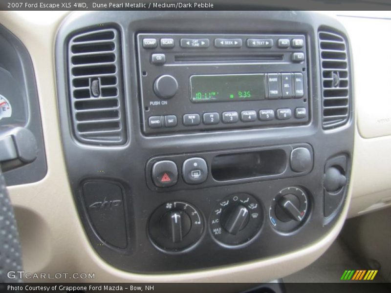 Controls of 2007 Escape XLS 4WD