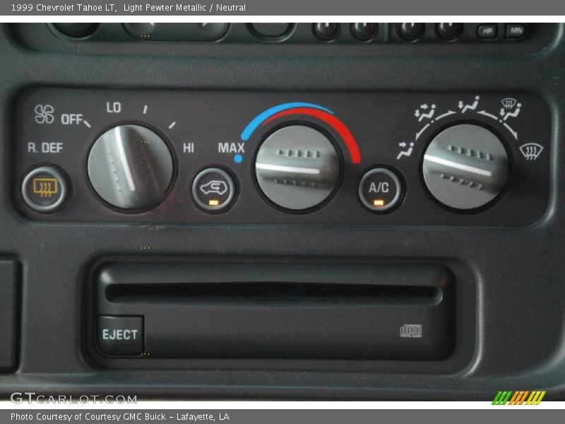 Controls of 1999 Tahoe LT