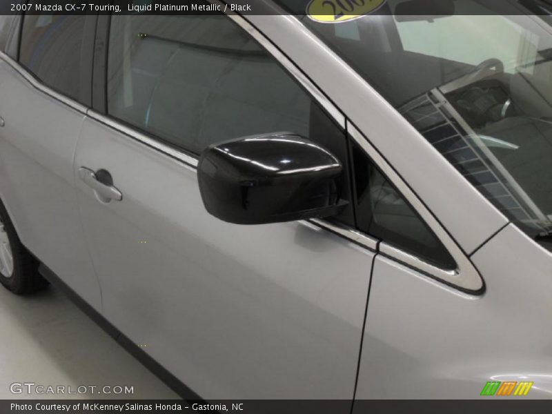 Liquid Platinum Metallic / Black 2007 Mazda CX-7 Touring