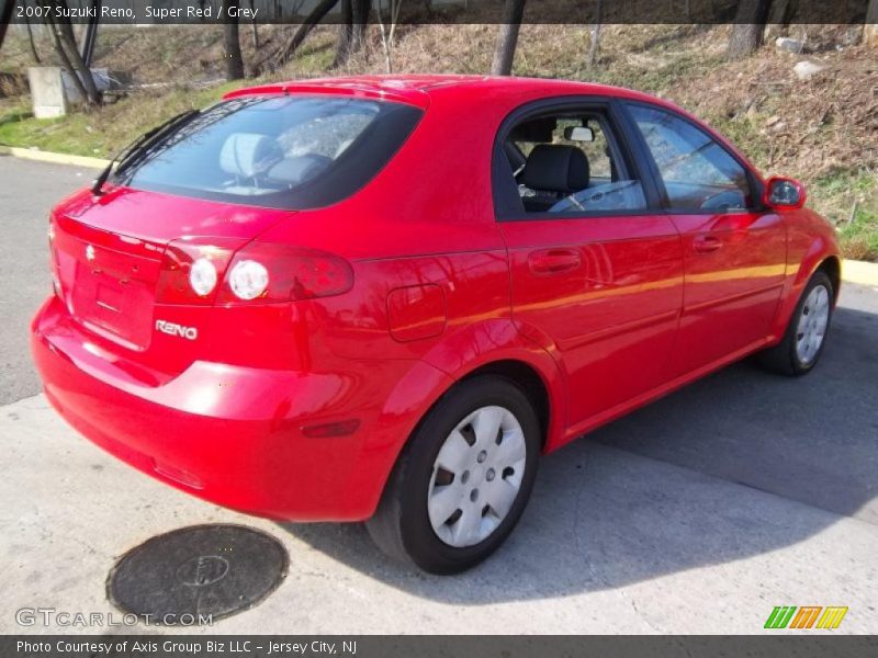 Super Red / Grey 2007 Suzuki Reno