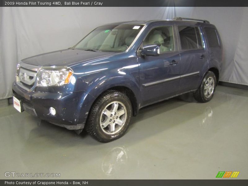 Bali Blue Pearl / Gray 2009 Honda Pilot Touring 4WD