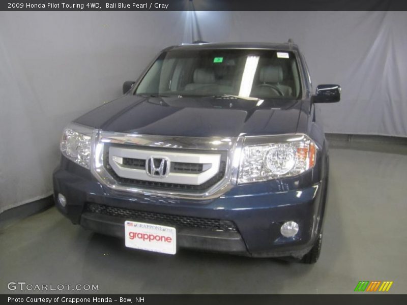Bali Blue Pearl / Gray 2009 Honda Pilot Touring 4WD