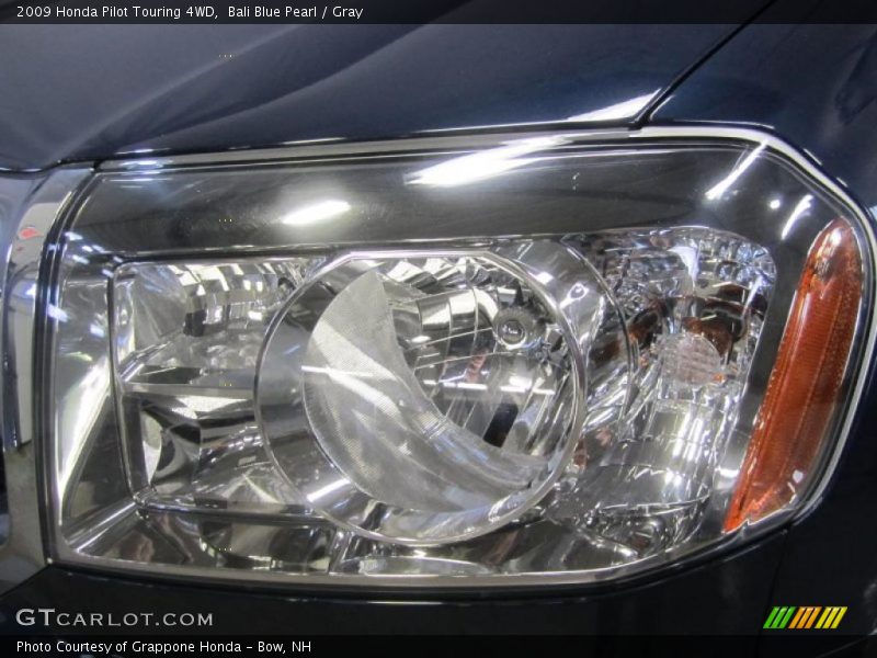 Bali Blue Pearl / Gray 2009 Honda Pilot Touring 4WD