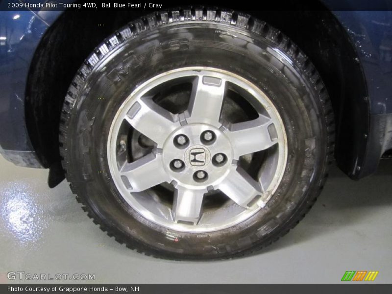 Bali Blue Pearl / Gray 2009 Honda Pilot Touring 4WD