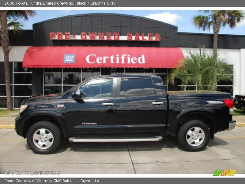 Black / Graphite Gray 2008 Toyota Tundra Limited CrewMax