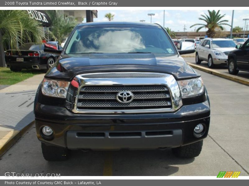 Black / Graphite Gray 2008 Toyota Tundra Limited CrewMax