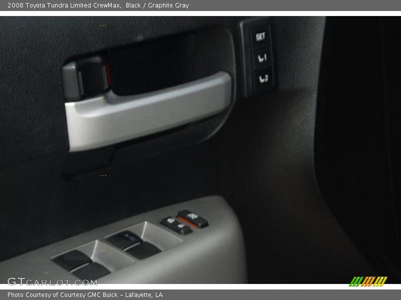Black / Graphite Gray 2008 Toyota Tundra Limited CrewMax