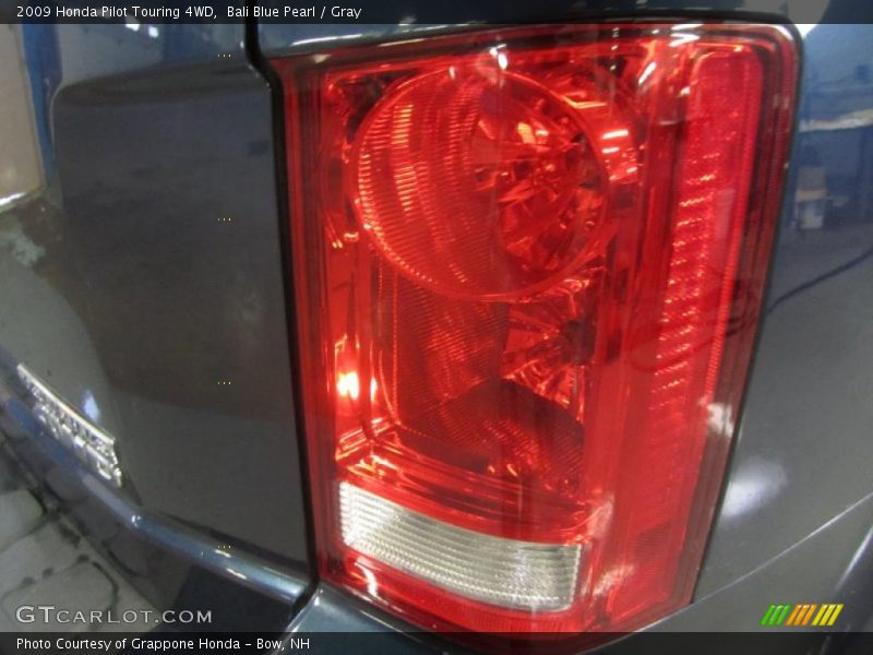 Bali Blue Pearl / Gray 2009 Honda Pilot Touring 4WD