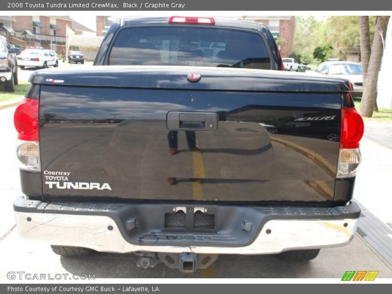 Black / Graphite Gray 2008 Toyota Tundra Limited CrewMax
