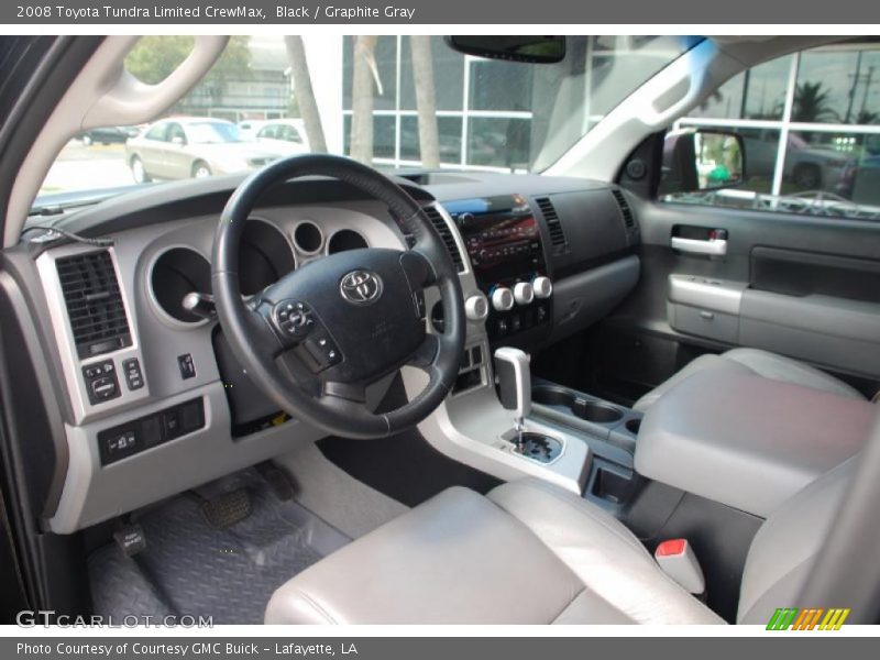  2008 Tundra Limited CrewMax Graphite Gray Interior