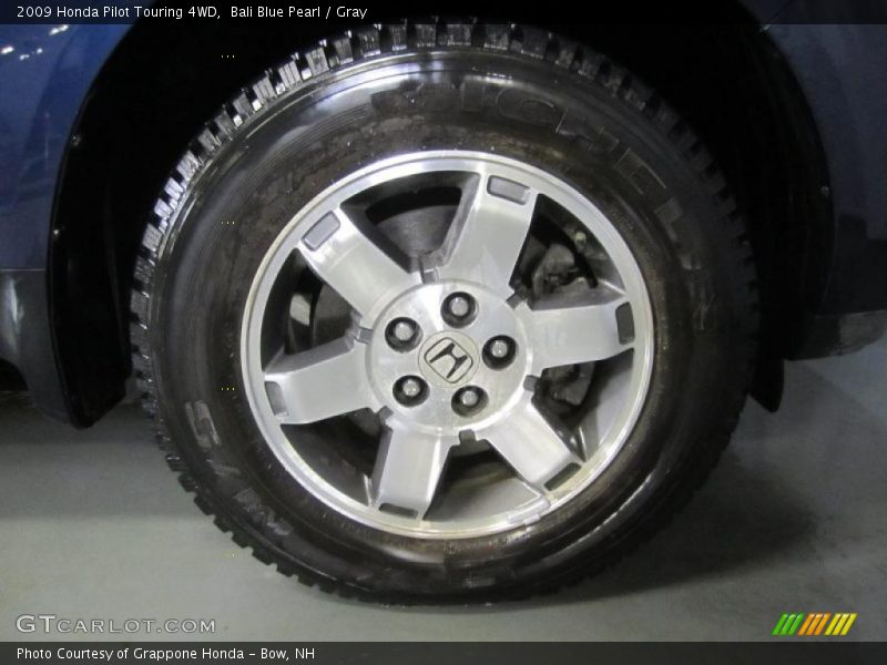 Bali Blue Pearl / Gray 2009 Honda Pilot Touring 4WD
