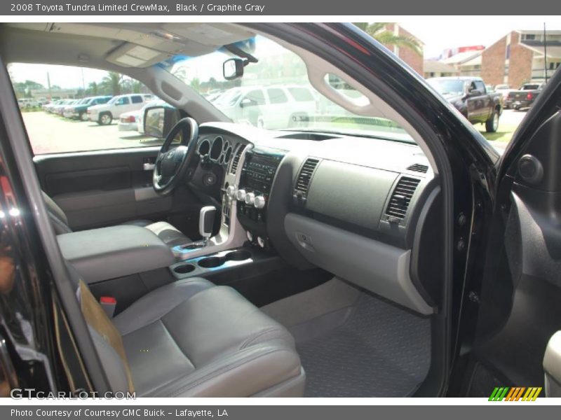  2008 Tundra Limited CrewMax Graphite Gray Interior