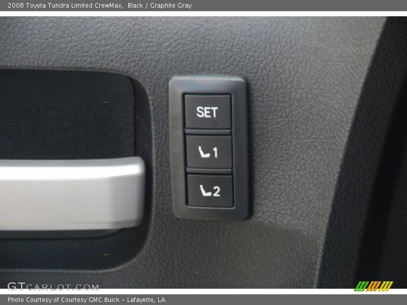 Controls of 2008 Tundra Limited CrewMax