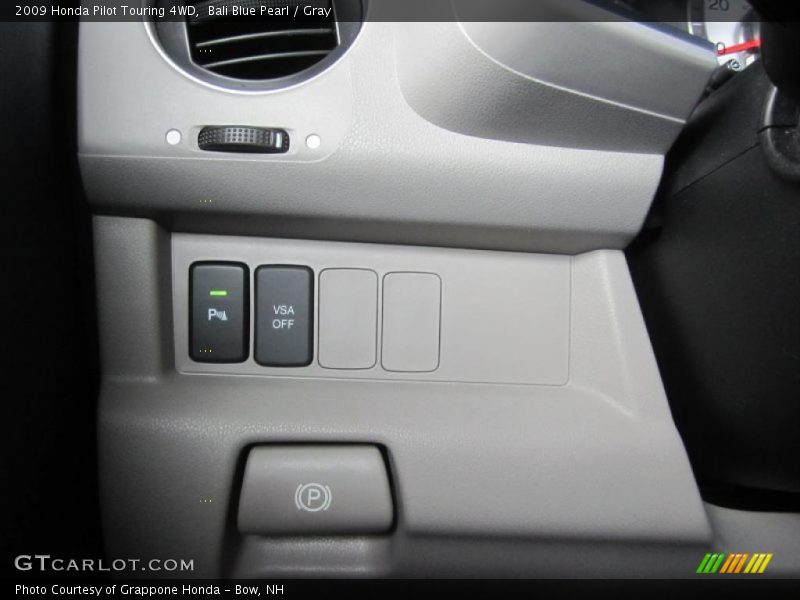 Bali Blue Pearl / Gray 2009 Honda Pilot Touring 4WD