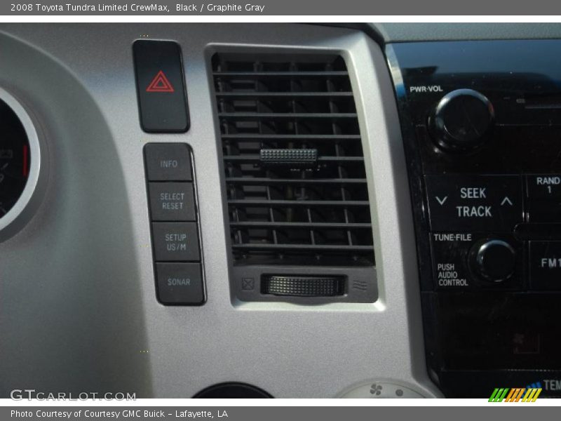 Black / Graphite Gray 2008 Toyota Tundra Limited CrewMax