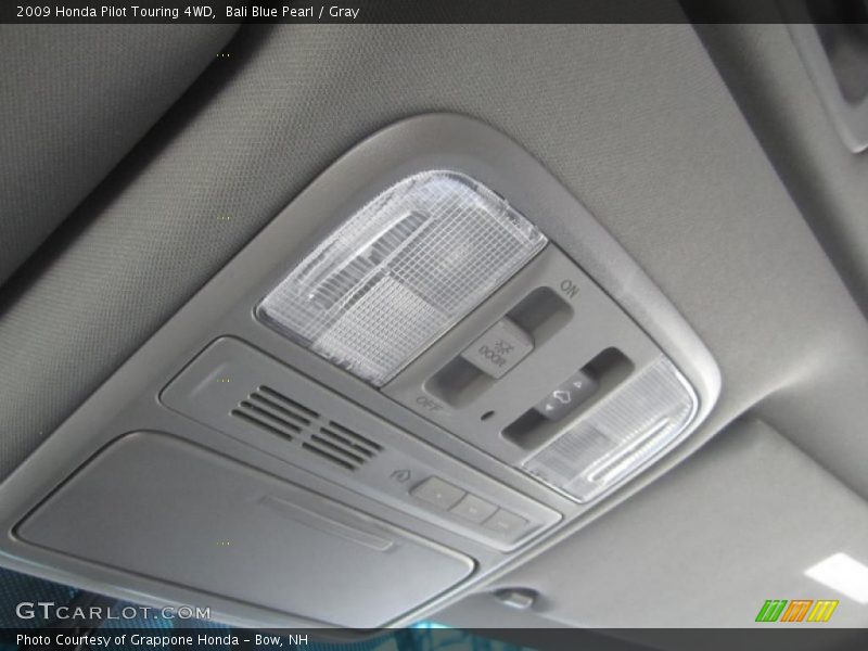 Bali Blue Pearl / Gray 2009 Honda Pilot Touring 4WD