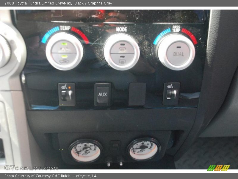 Black / Graphite Gray 2008 Toyota Tundra Limited CrewMax