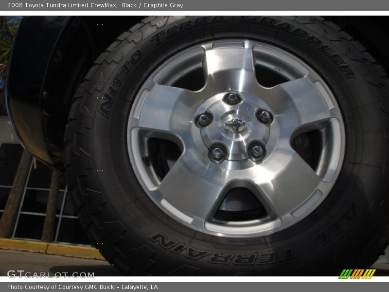 Black / Graphite Gray 2008 Toyota Tundra Limited CrewMax