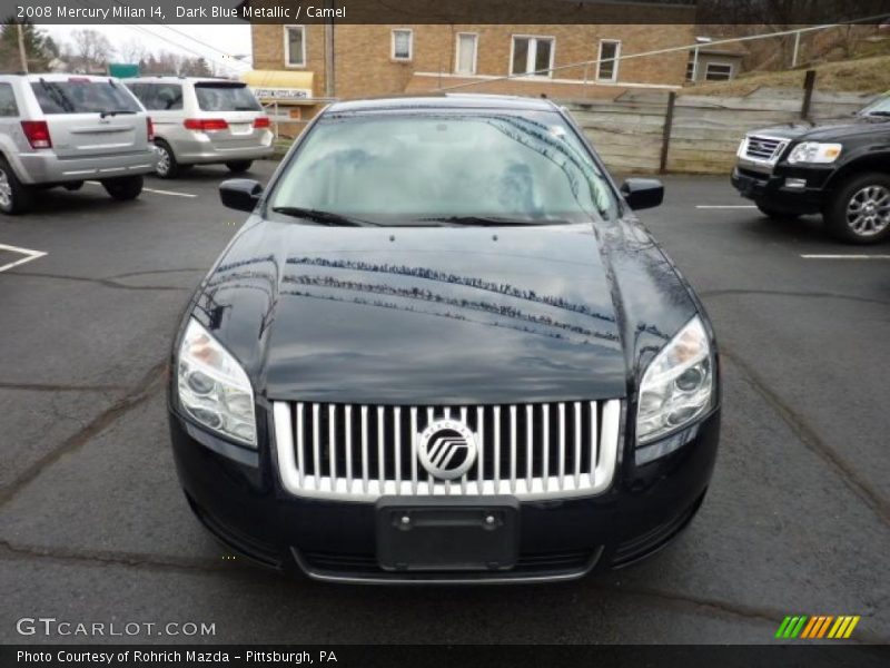 Dark Blue Metallic / Camel 2008 Mercury Milan I4