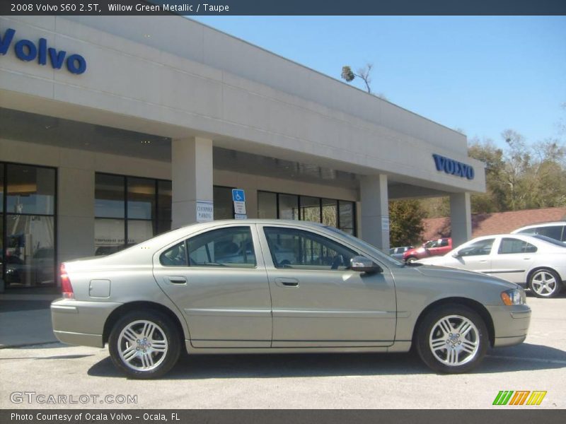 Willow Green Metallic / Taupe 2008 Volvo S60 2.5T