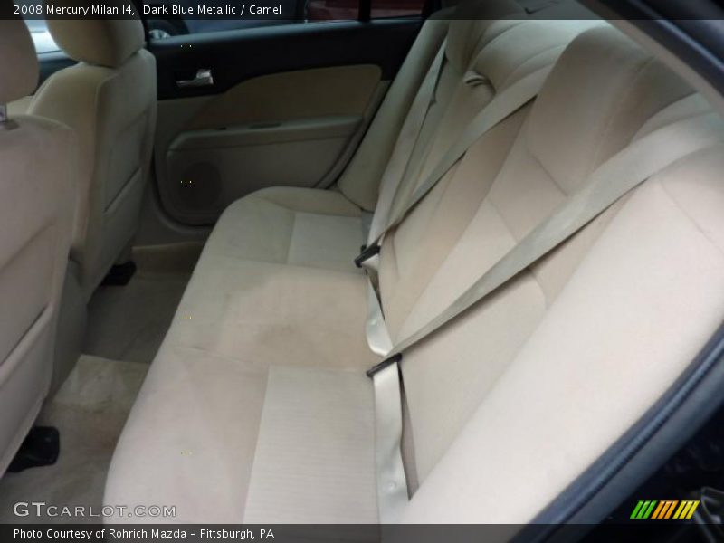 Dark Blue Metallic / Camel 2008 Mercury Milan I4