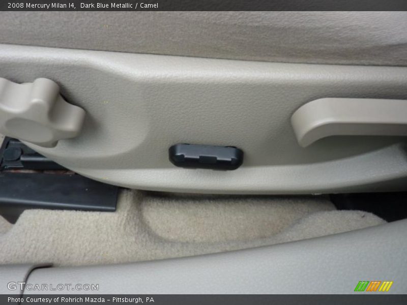 Dark Blue Metallic / Camel 2008 Mercury Milan I4