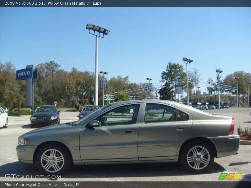 Willow Green Metallic / Taupe 2008 Volvo S60 2.5T