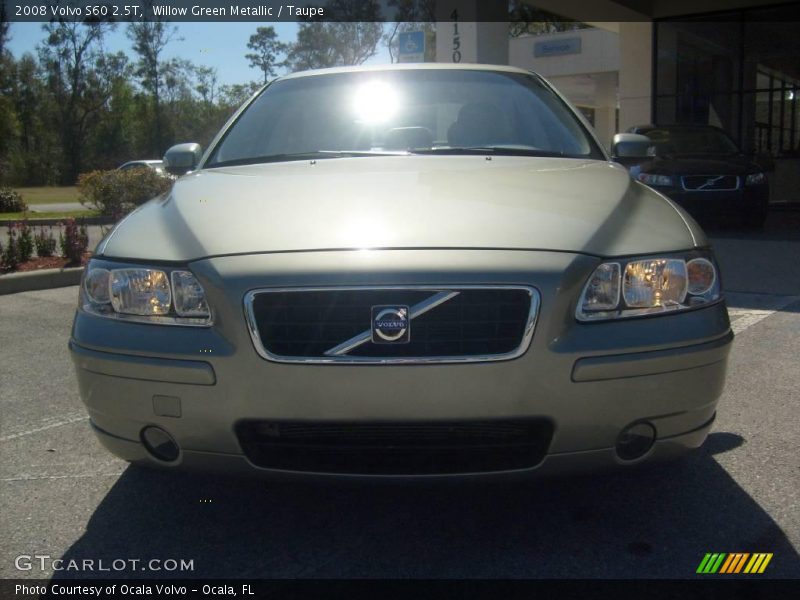 Willow Green Metallic / Taupe 2008 Volvo S60 2.5T