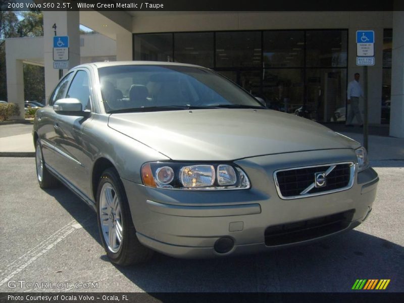 Willow Green Metallic / Taupe 2008 Volvo S60 2.5T
