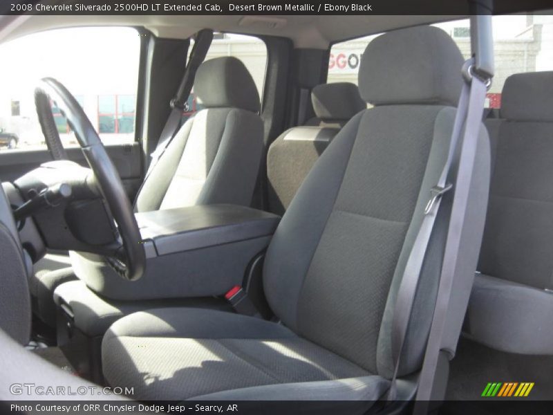  2008 Silverado 2500HD LT Extended Cab Ebony Black Interior