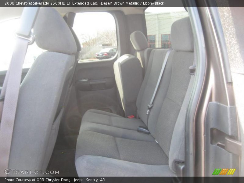 Desert Brown Metallic / Ebony Black 2008 Chevrolet Silverado 2500HD LT Extended Cab