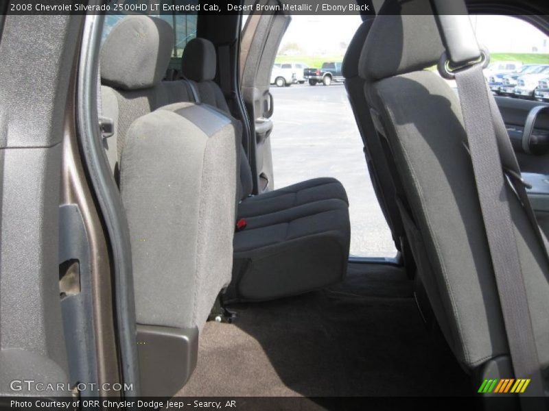 Desert Brown Metallic / Ebony Black 2008 Chevrolet Silverado 2500HD LT Extended Cab