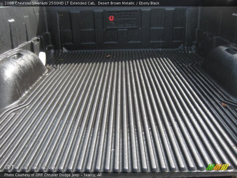 Desert Brown Metallic / Ebony Black 2008 Chevrolet Silverado 2500HD LT Extended Cab