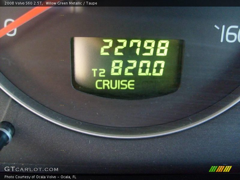 Willow Green Metallic / Taupe 2008 Volvo S60 2.5T