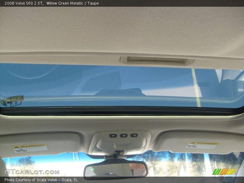 Willow Green Metallic / Taupe 2008 Volvo S60 2.5T