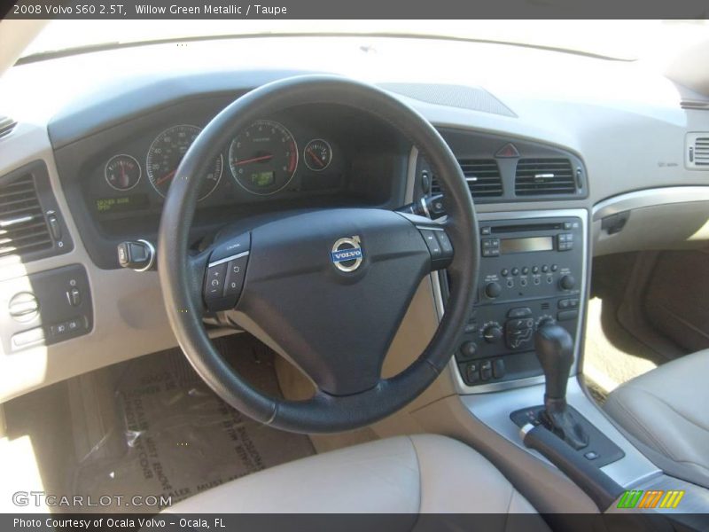 Willow Green Metallic / Taupe 2008 Volvo S60 2.5T