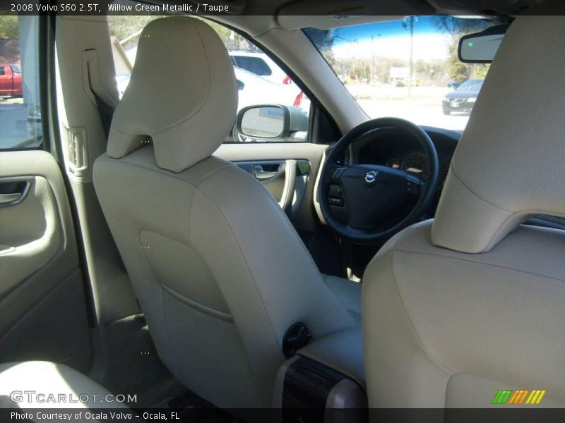 Willow Green Metallic / Taupe 2008 Volvo S60 2.5T