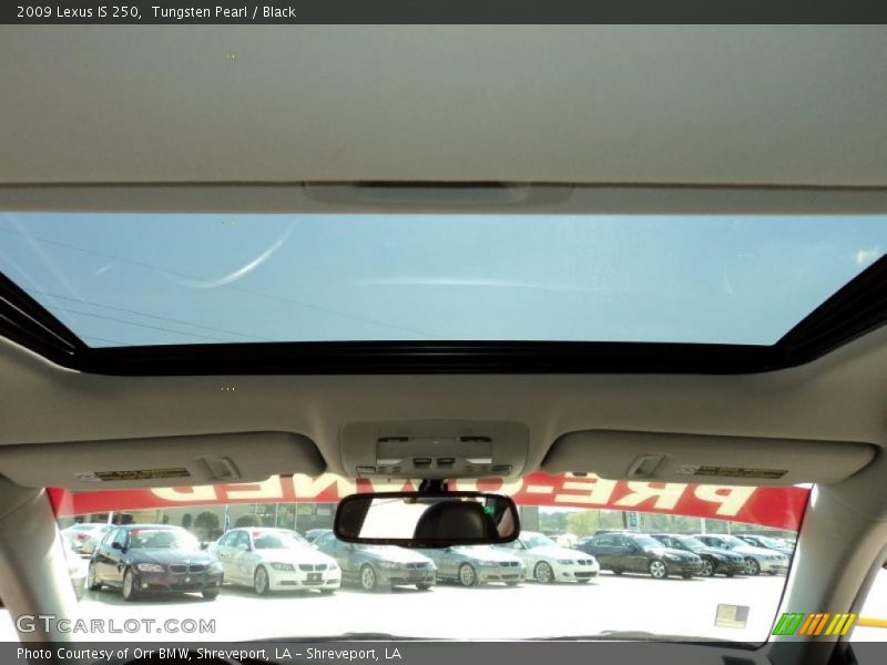 Tungsten Pearl / Black 2009 Lexus IS 250