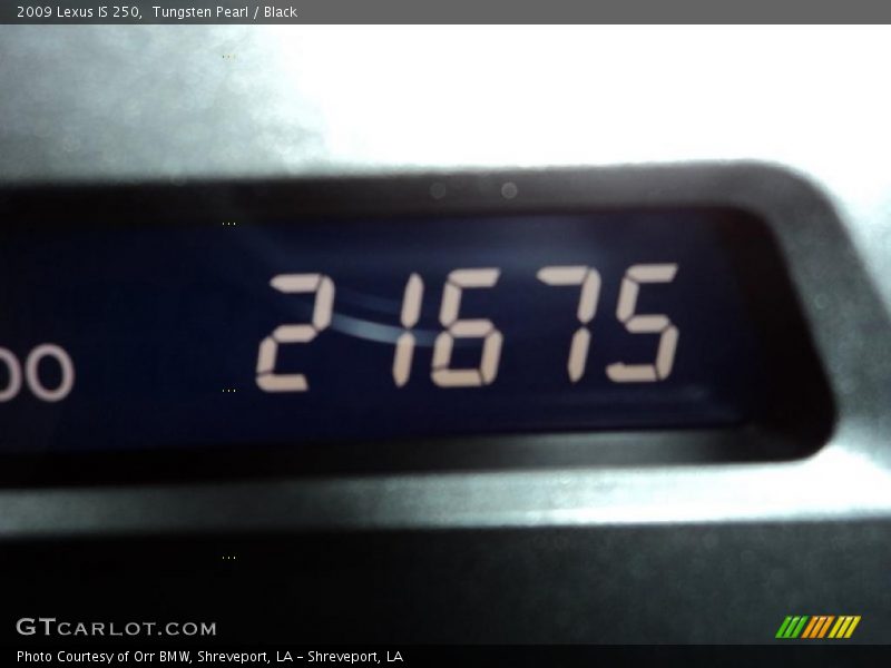 Tungsten Pearl / Black 2009 Lexus IS 250