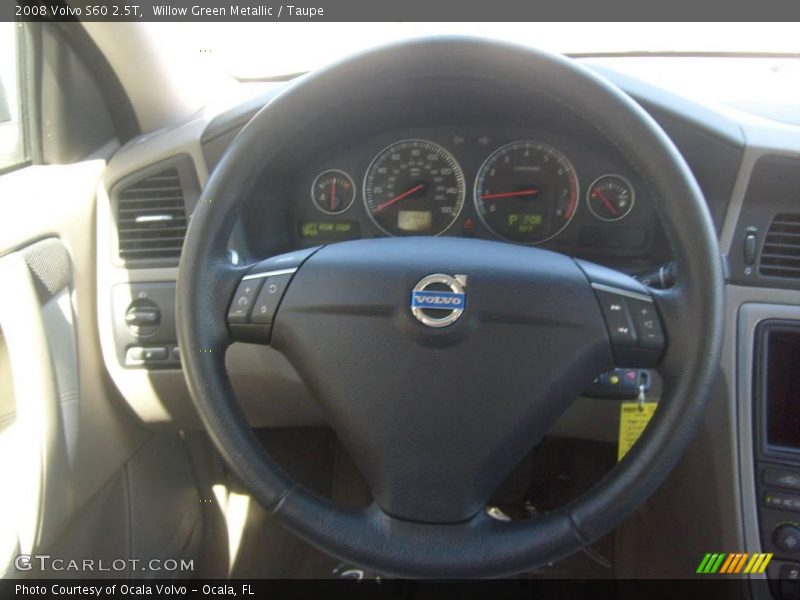 Willow Green Metallic / Taupe 2008 Volvo S60 2.5T