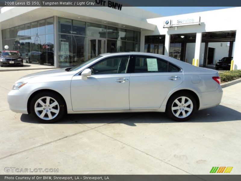 Tungsten Metallic / Light Gray 2008 Lexus ES 350