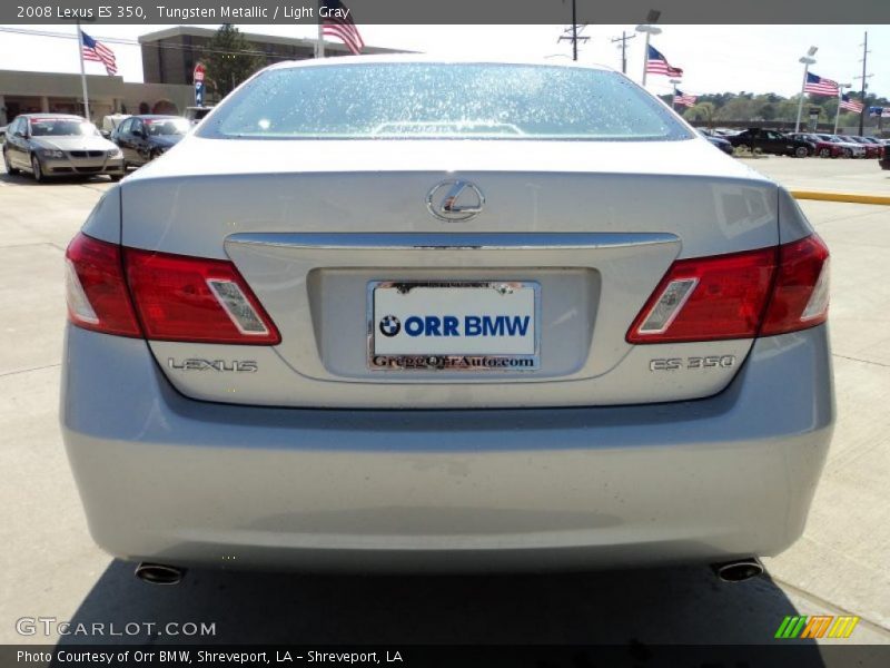 Tungsten Metallic / Light Gray 2008 Lexus ES 350