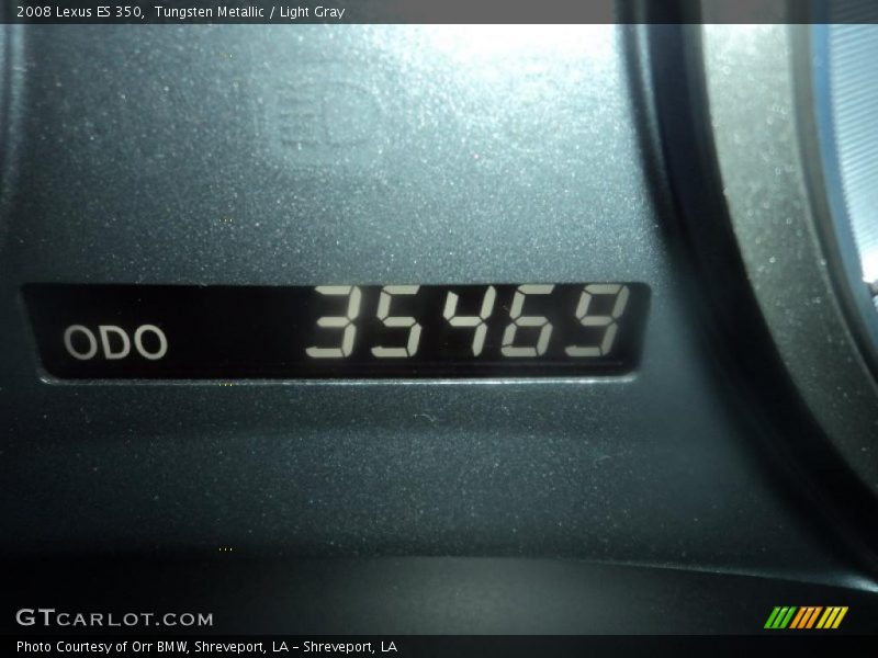 Tungsten Metallic / Light Gray 2008 Lexus ES 350
