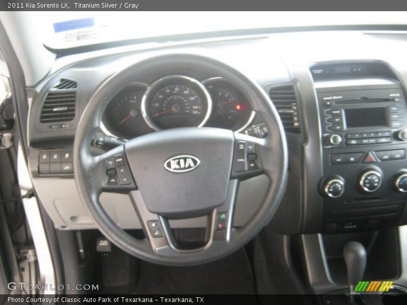 Titanium Silver / Gray 2011 Kia Sorento LX