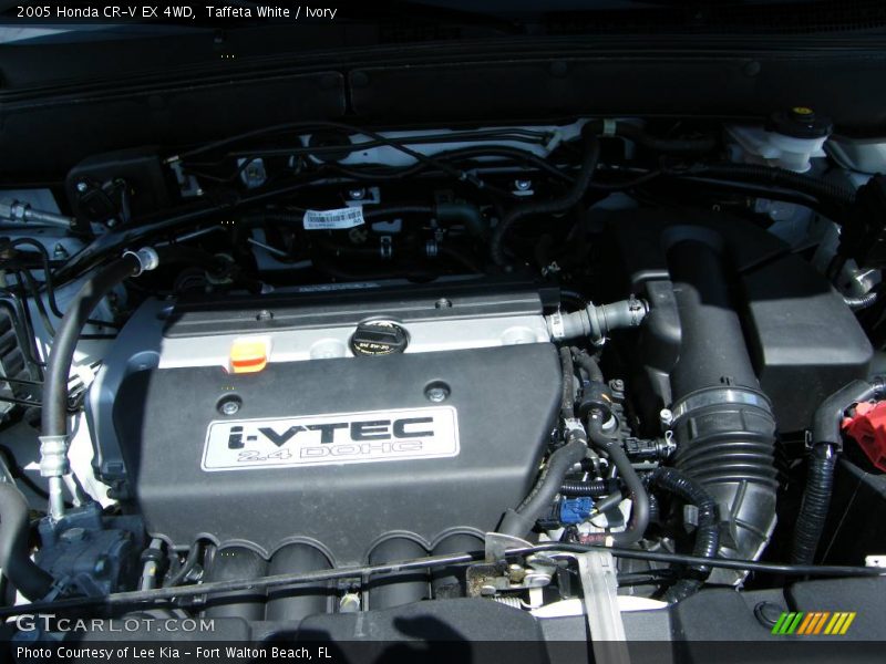 Taffeta White / Ivory 2005 Honda CR-V EX 4WD