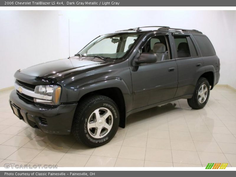 Dark Gray Metallic / Light Gray 2006 Chevrolet TrailBlazer LS 4x4
