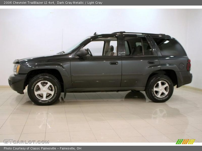 Dark Gray Metallic / Light Gray 2006 Chevrolet TrailBlazer LS 4x4